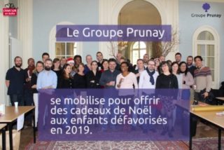 Le Groupe Prunay se mobilise pour offrir des cadeaux de Noël aux enfants défavorisés en 2019